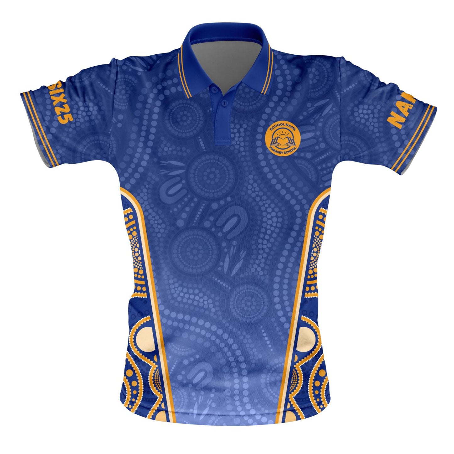 Indigenous Year 6 School Leavers Polo Shirt - Harmony