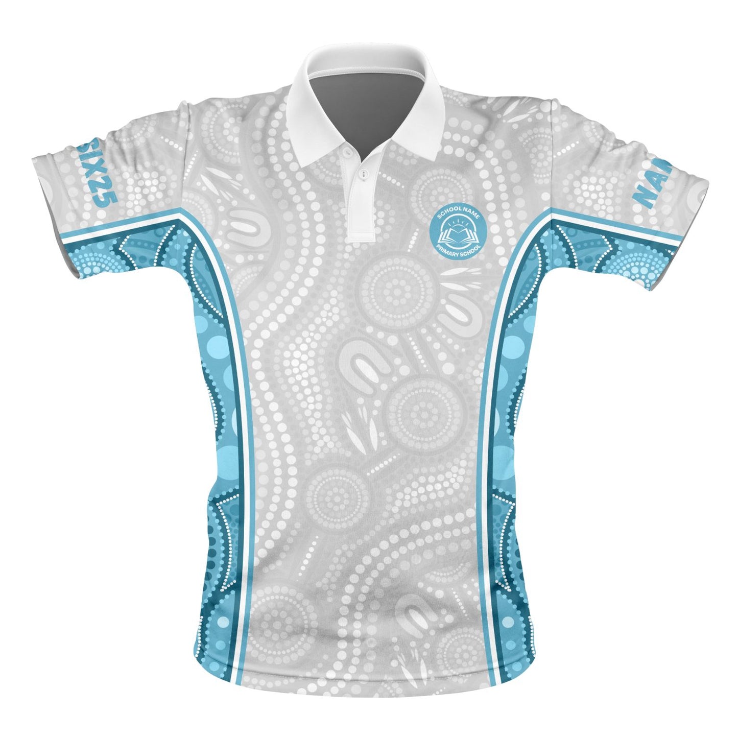 Indigenous Year 6 School Leavers Polo Shirt - Dreamtime