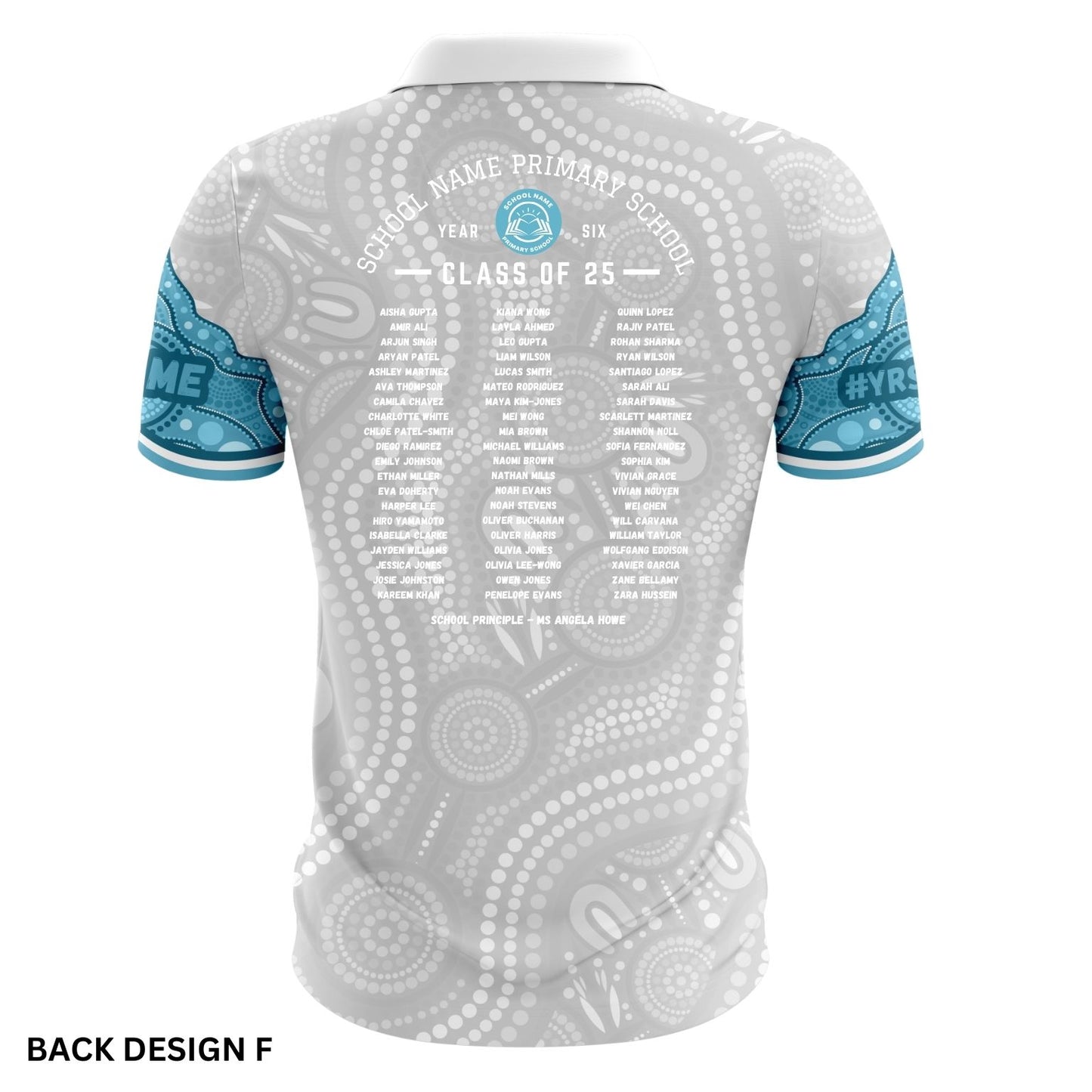 Indigenous Year 6 School Leavers Polo Shirt - Unity