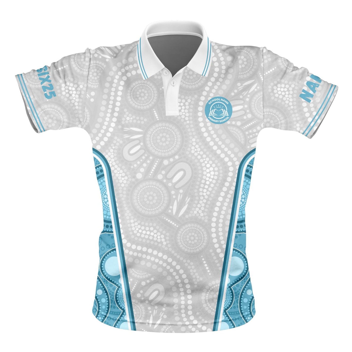 Indigenous Year 6 School Leavers Polo Shirt - Harmony