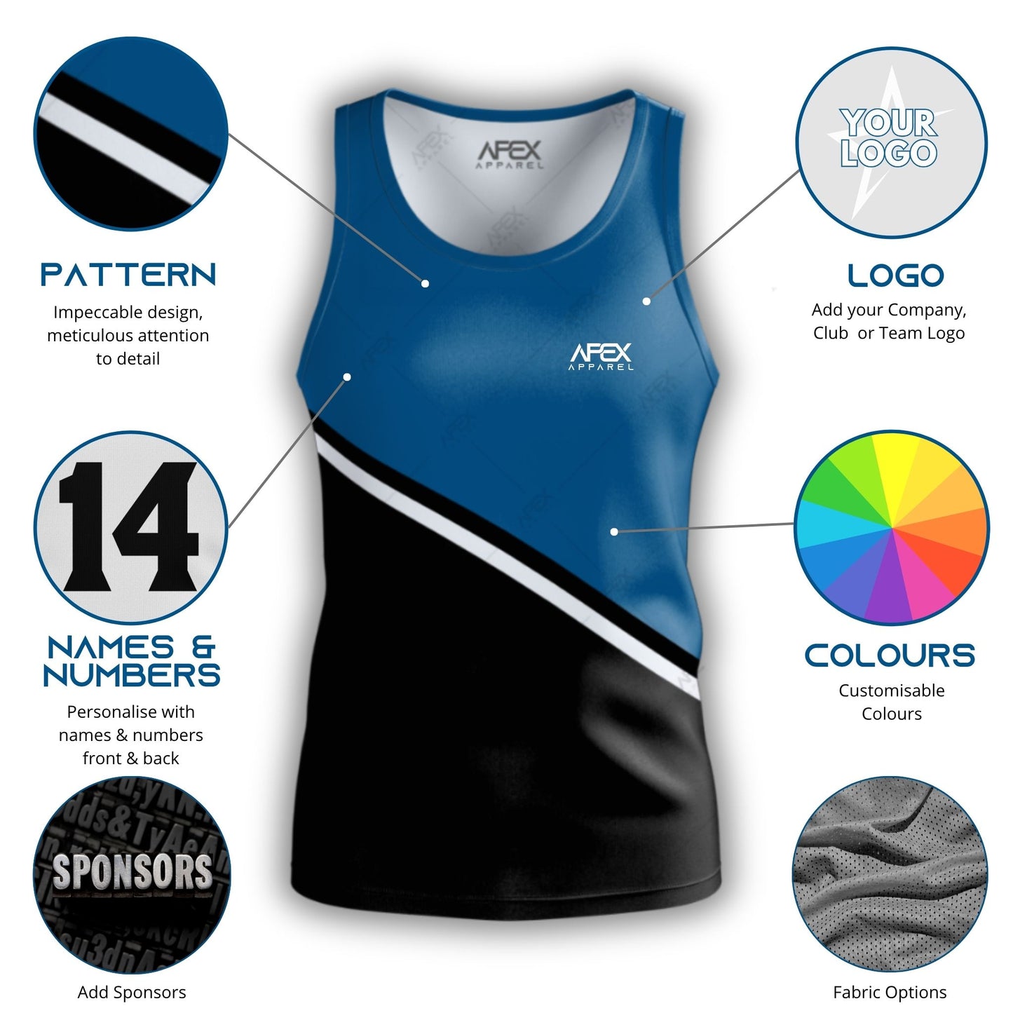 Motion - Design Your Own Singlet