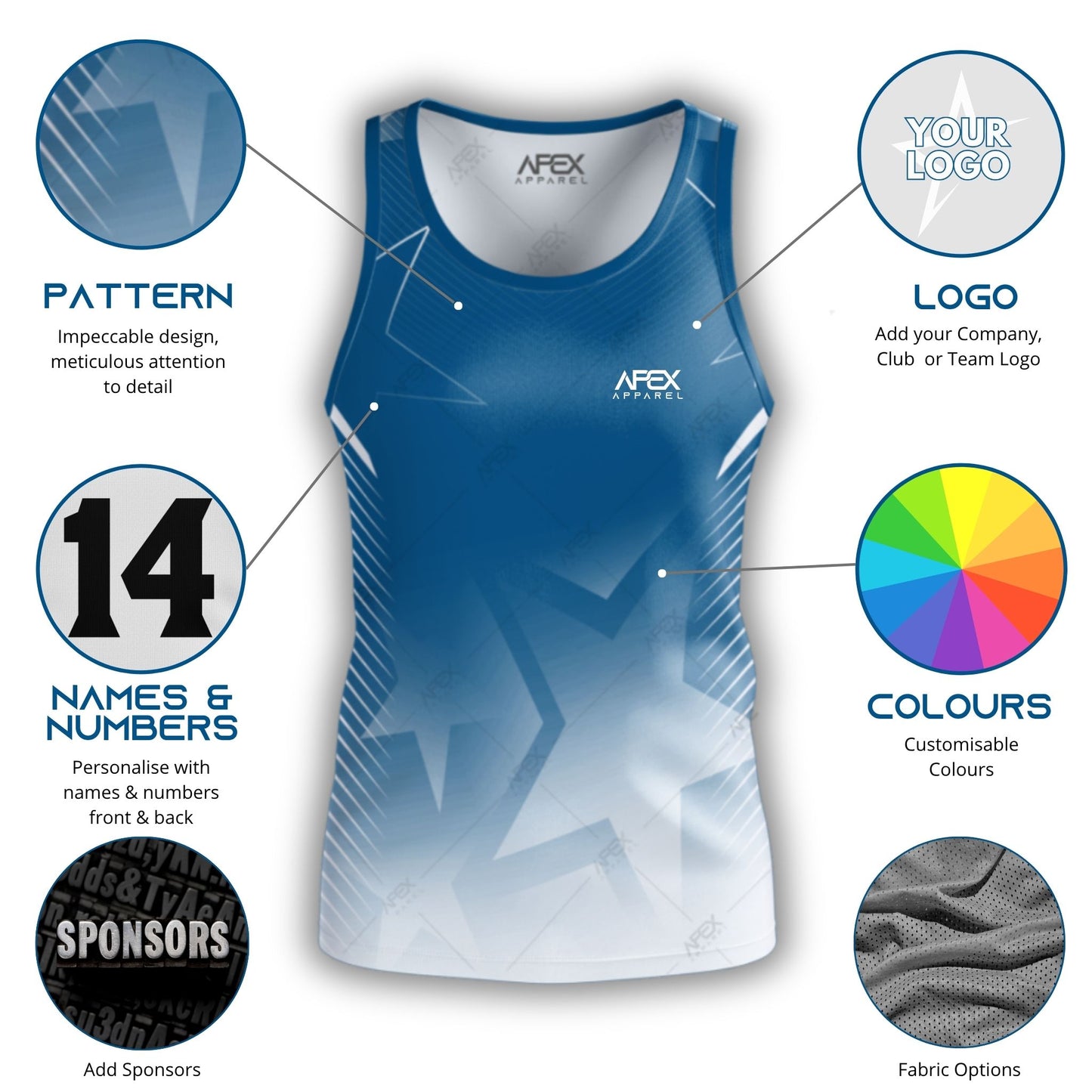 Nova - Design Your Own Singlet