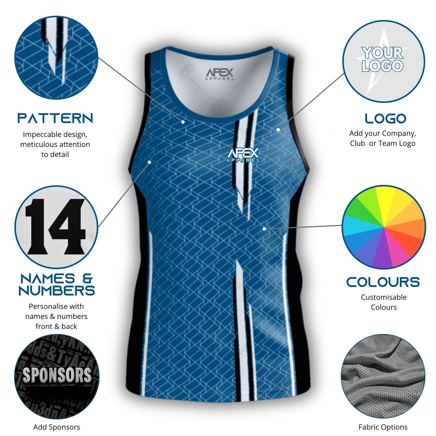 Sprint - Design Your Own Singlet