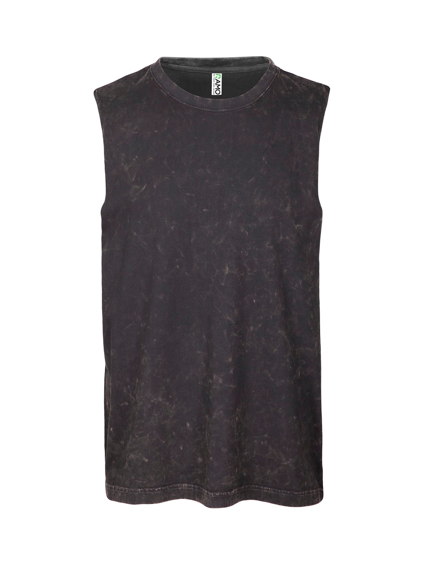 Custom 100% Cotton Men's Stone Washed Tank - T406MS