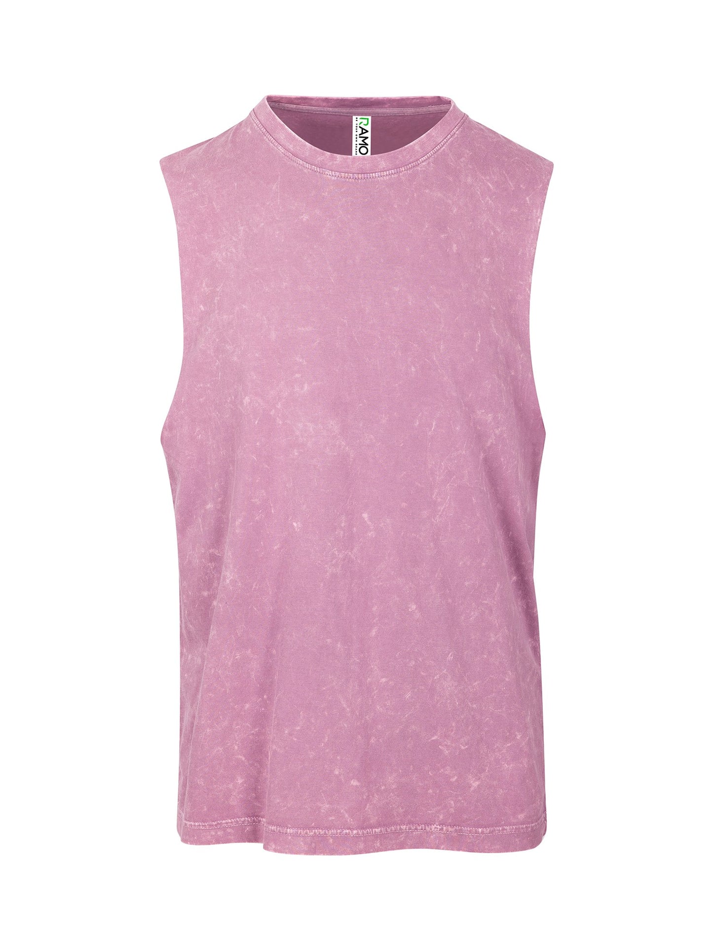 Custom 100% Cotton Men's Stone Washed Tank - T406MS