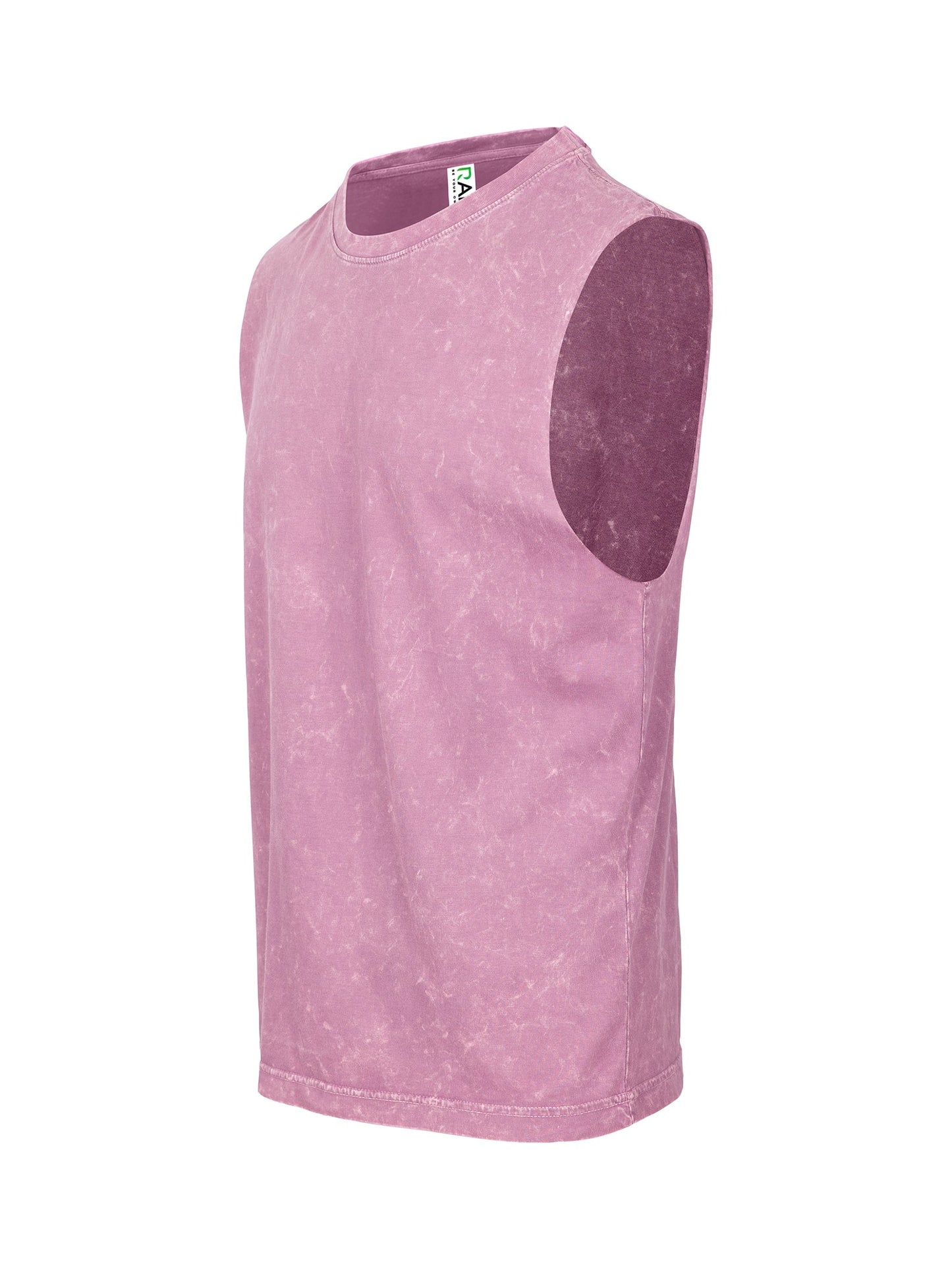 Custom 100% Cotton Men's Stone Washed Tank - T406MS