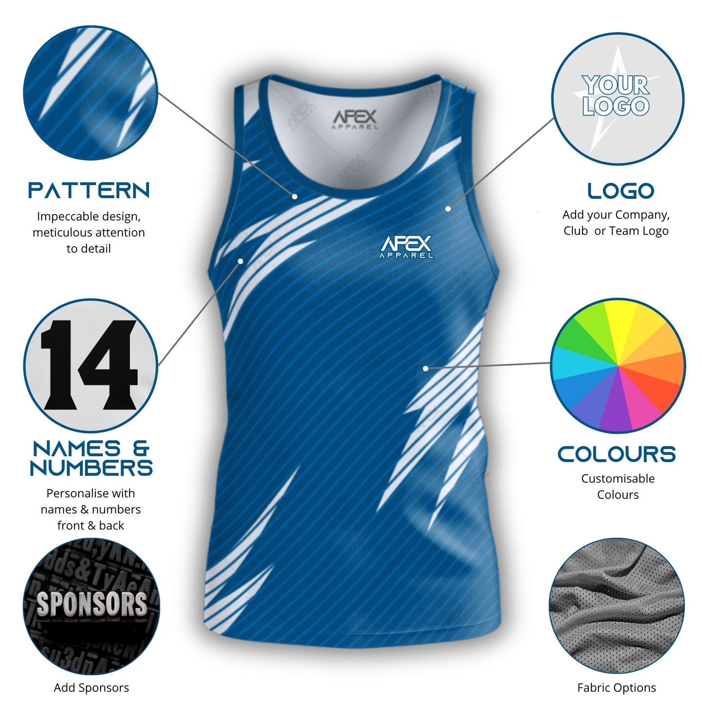 Tempo - Design Your Own Singlet