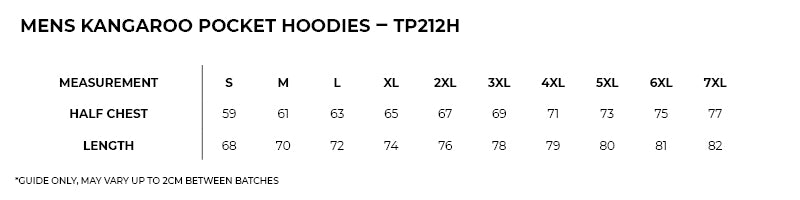 SDW - Men's Kangaroo Pocket Hoodies