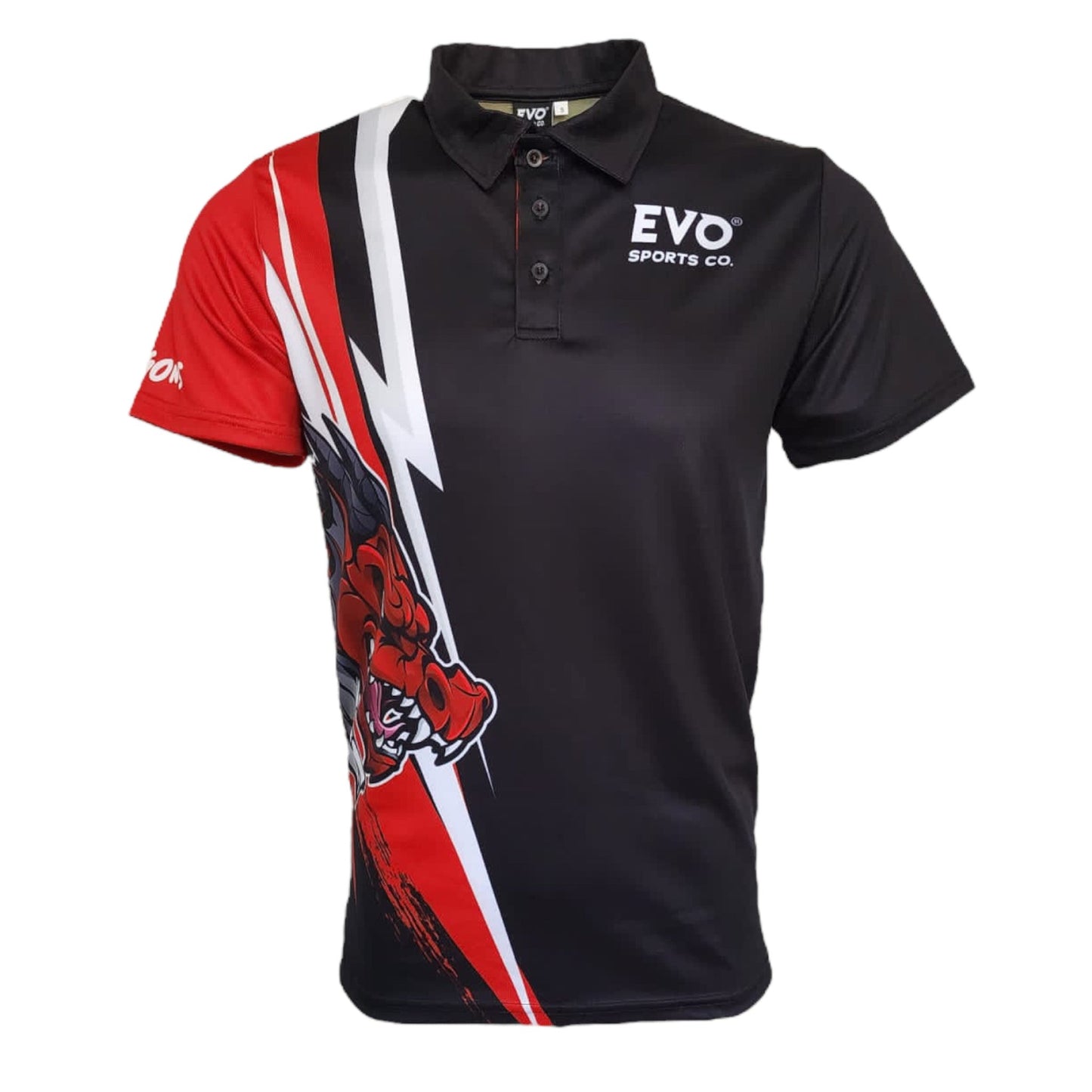 Unisex Adults Dragons Shirt - Quick Dry Polo - Evo Sports Co