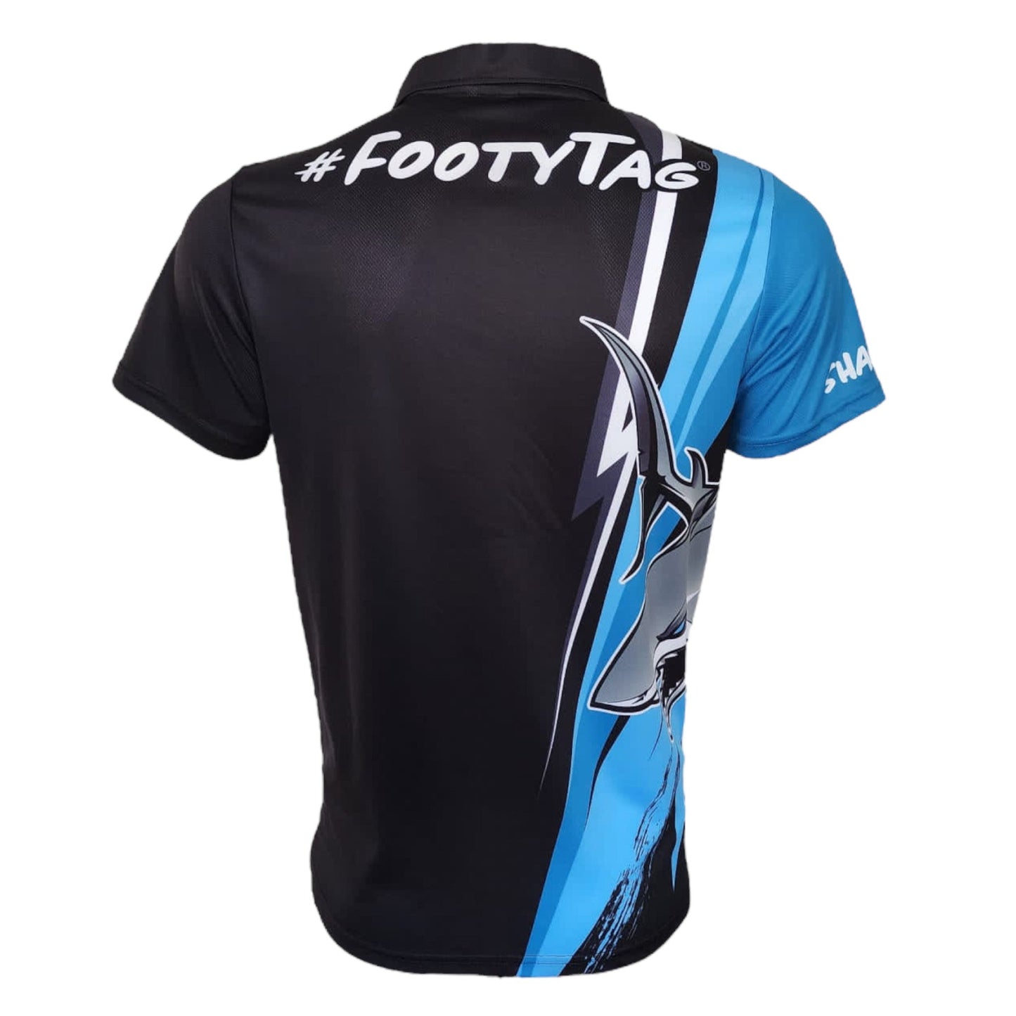 Unisex Adults Sharks Shirt - Quick Dry Polo - Evo Sports Co