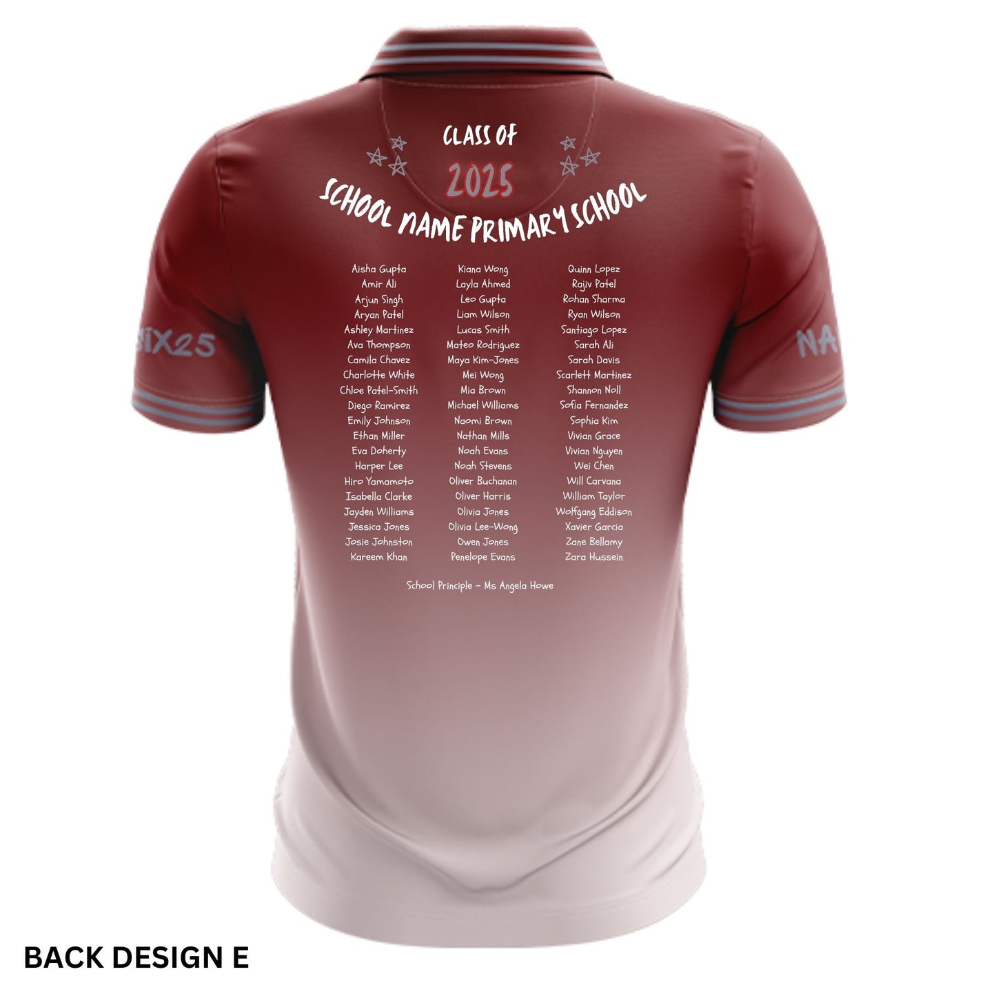 Year 6 School Leavers Polo Shirt - Superheroes