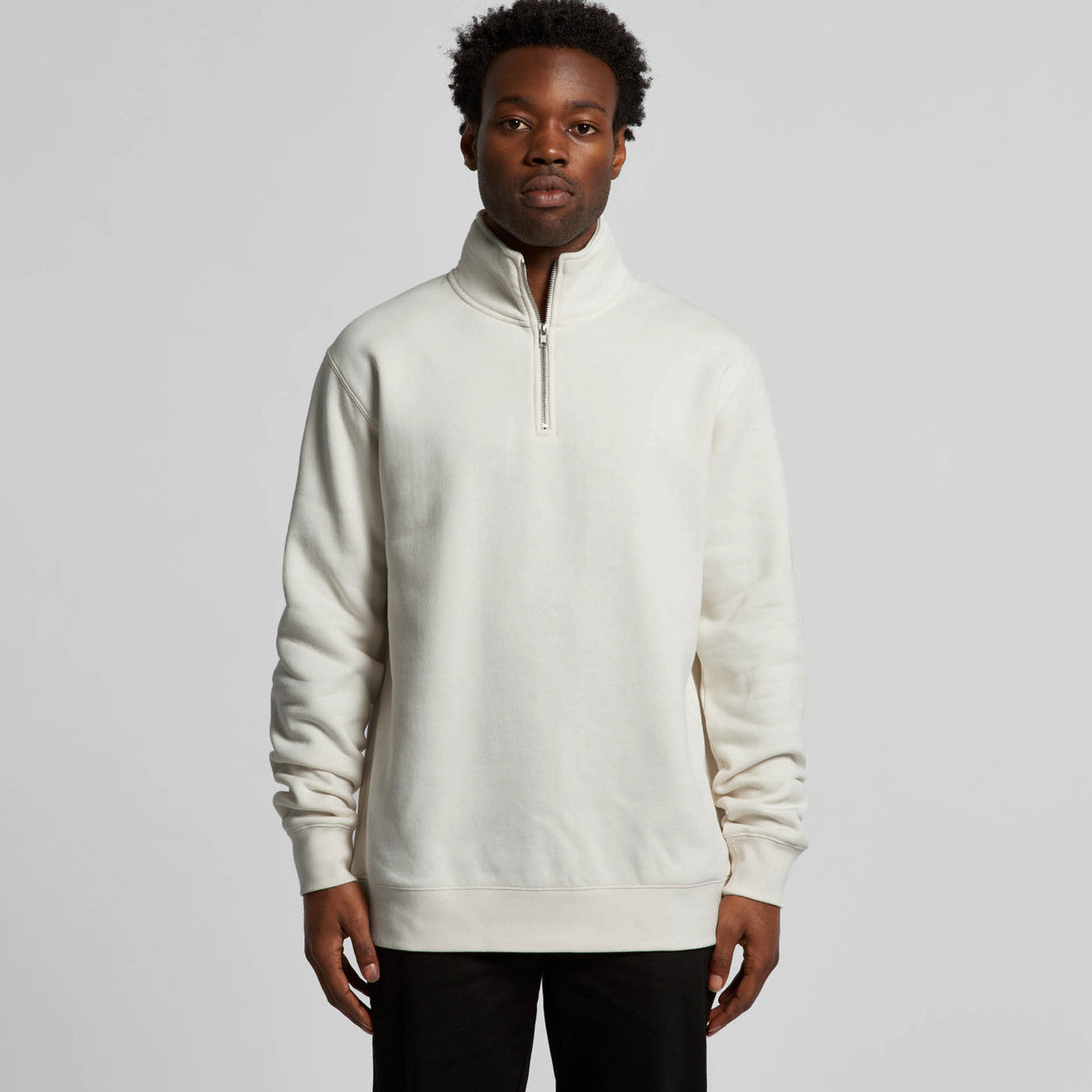 AS Colour - Stencil Half Zip Crew - 5125