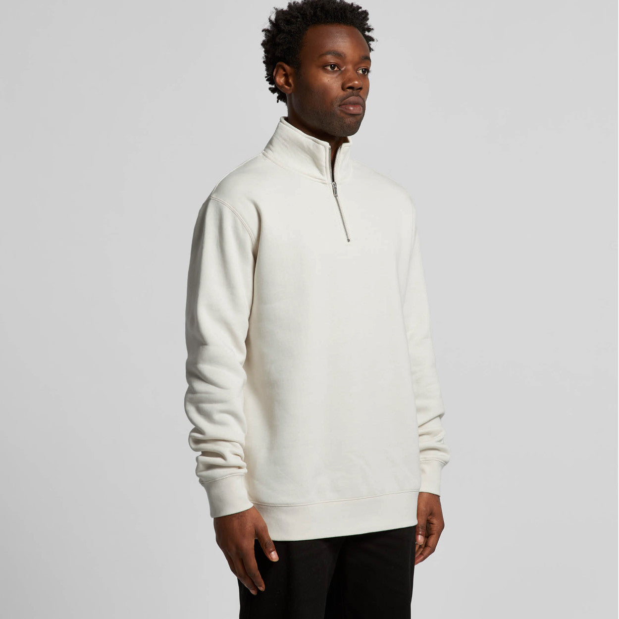 AS Colour - Stencil Half Zip Crew - 5125