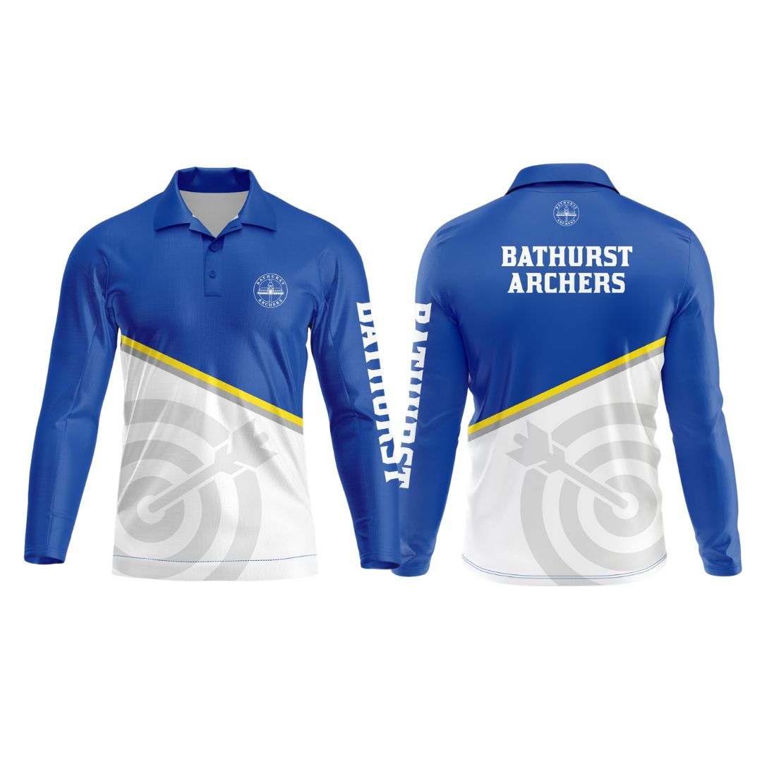Bathurst Archers - All Members Long Sleeve Polo Shirt