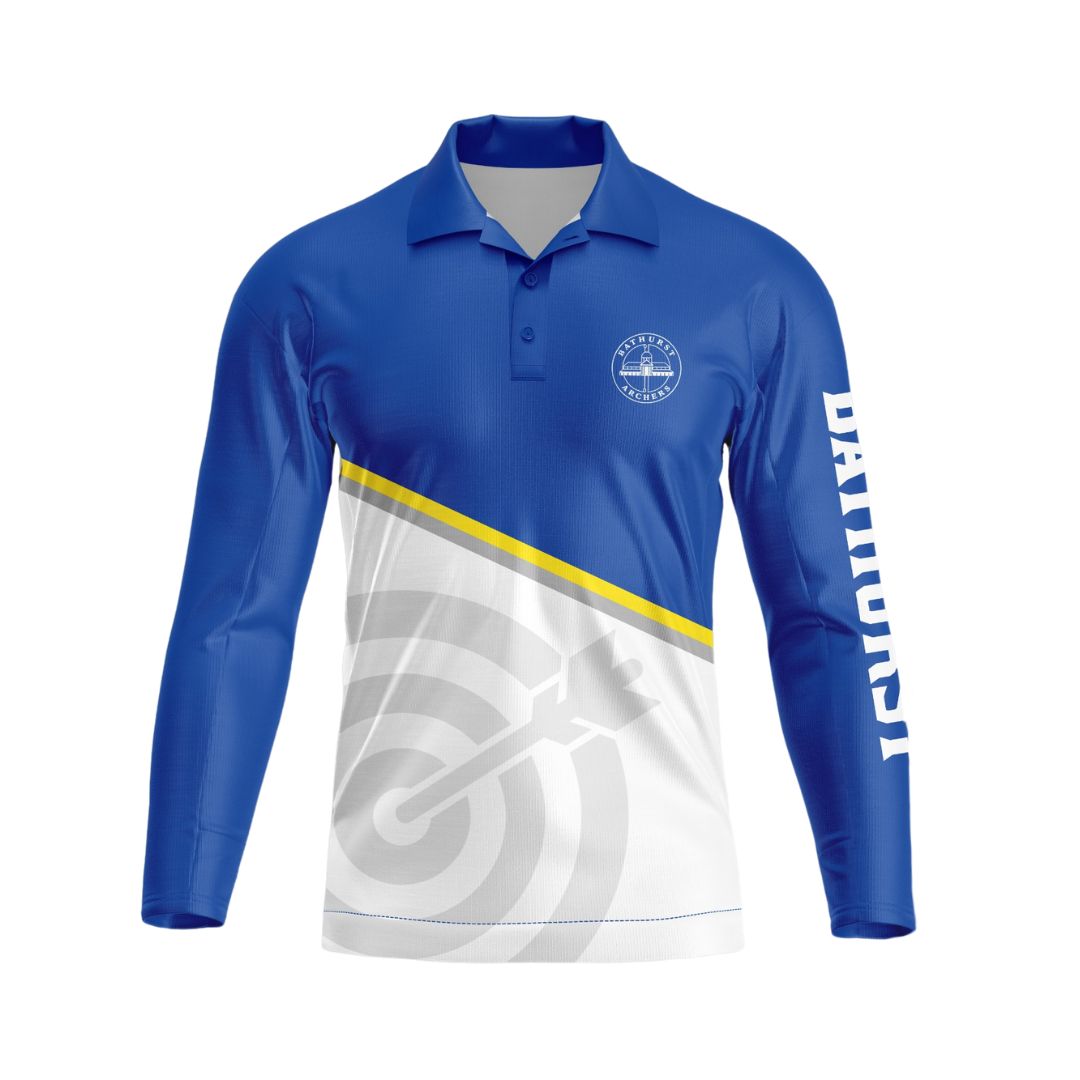 Bathurst Archers - All Members Long Sleeve Polo Shirt