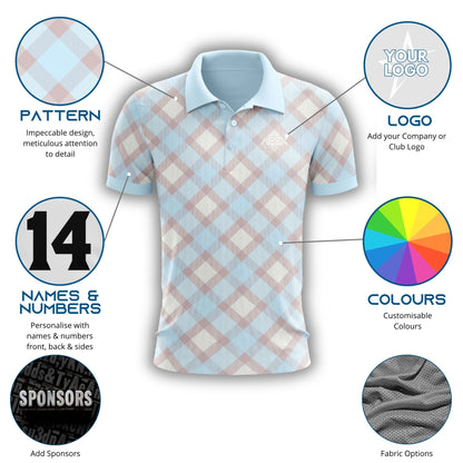 010 - Design Your Own Golf Polo Shirt