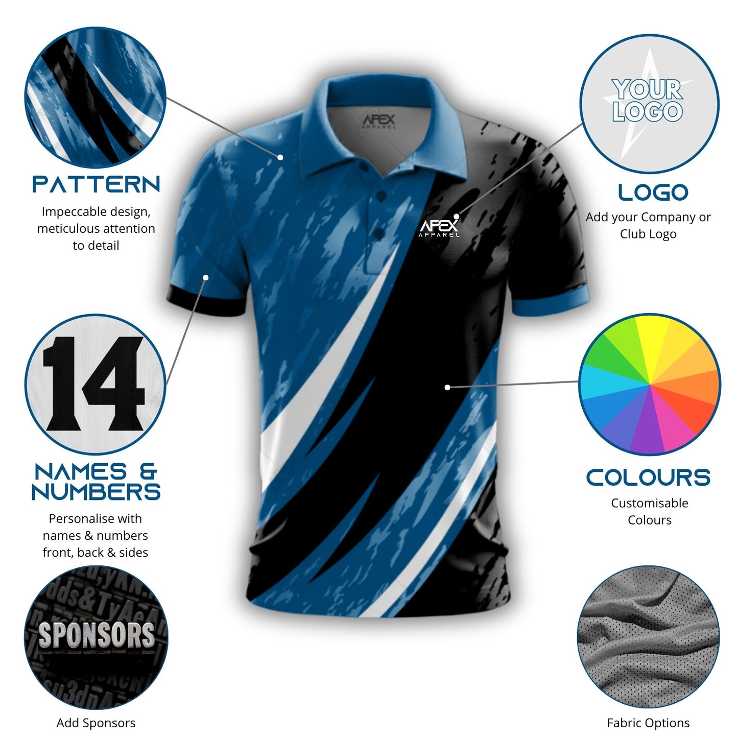 Blaze - Design Your Own Polo Shirt
