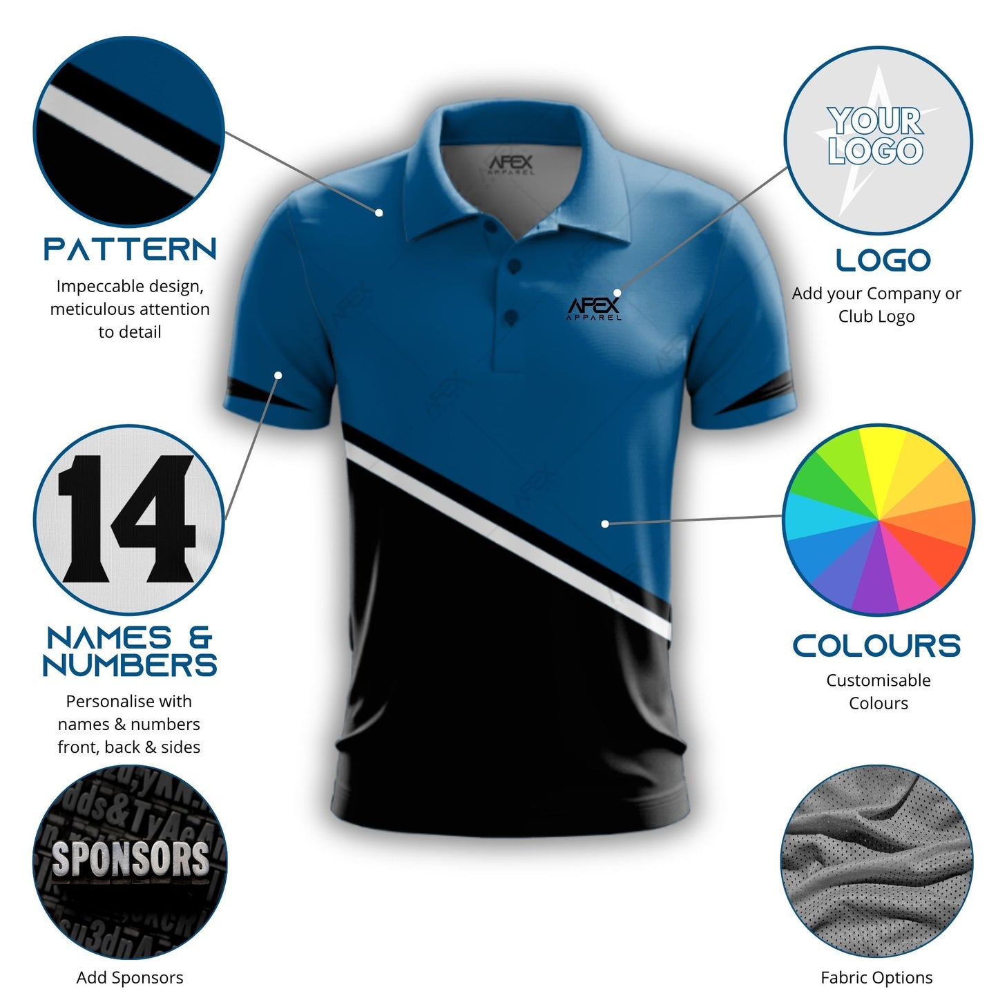 Motion - Design Your Own Polo Shirt