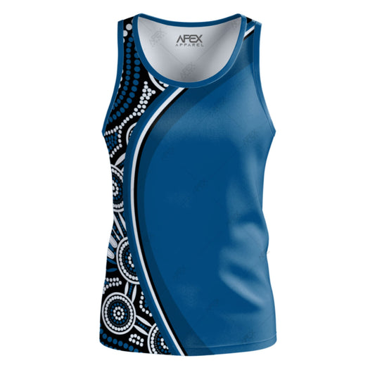 Indigenous 002 - Design Your Own Singlet
