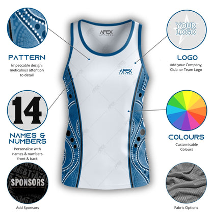 Indigenous 003 - Design Your Own Singlet