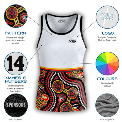 Indigenous 006 - Design Your Own Singlet