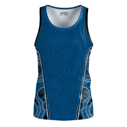 Indigenous 011 - Design Your Own Singlet