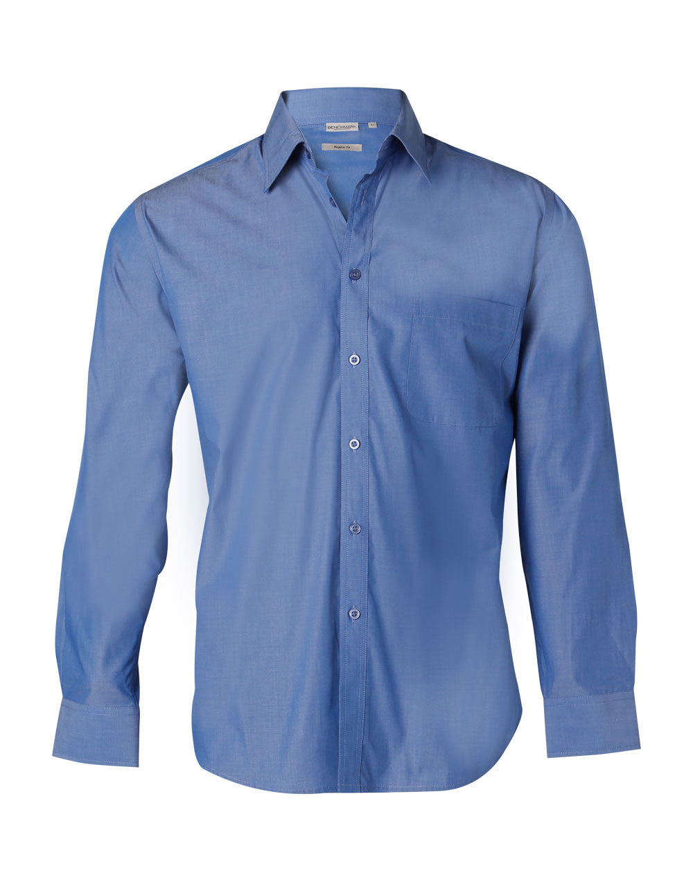 Benchmark - Men's Nano Tech Long Sleeve Shirt - M7002