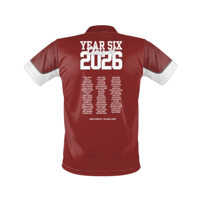 Custom Year 6 Leavers Polo Shirt - 001 - Design Online