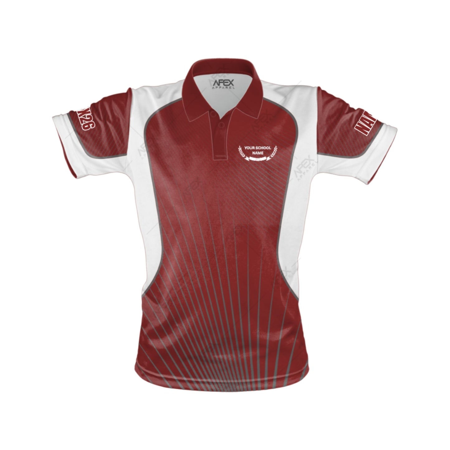 Custom Year 6 Leavers Polo Shirt - 001 - Design Online