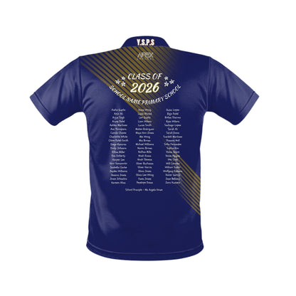 Custom Year 6 Leavers Polo Shirt - 005 - Design Online