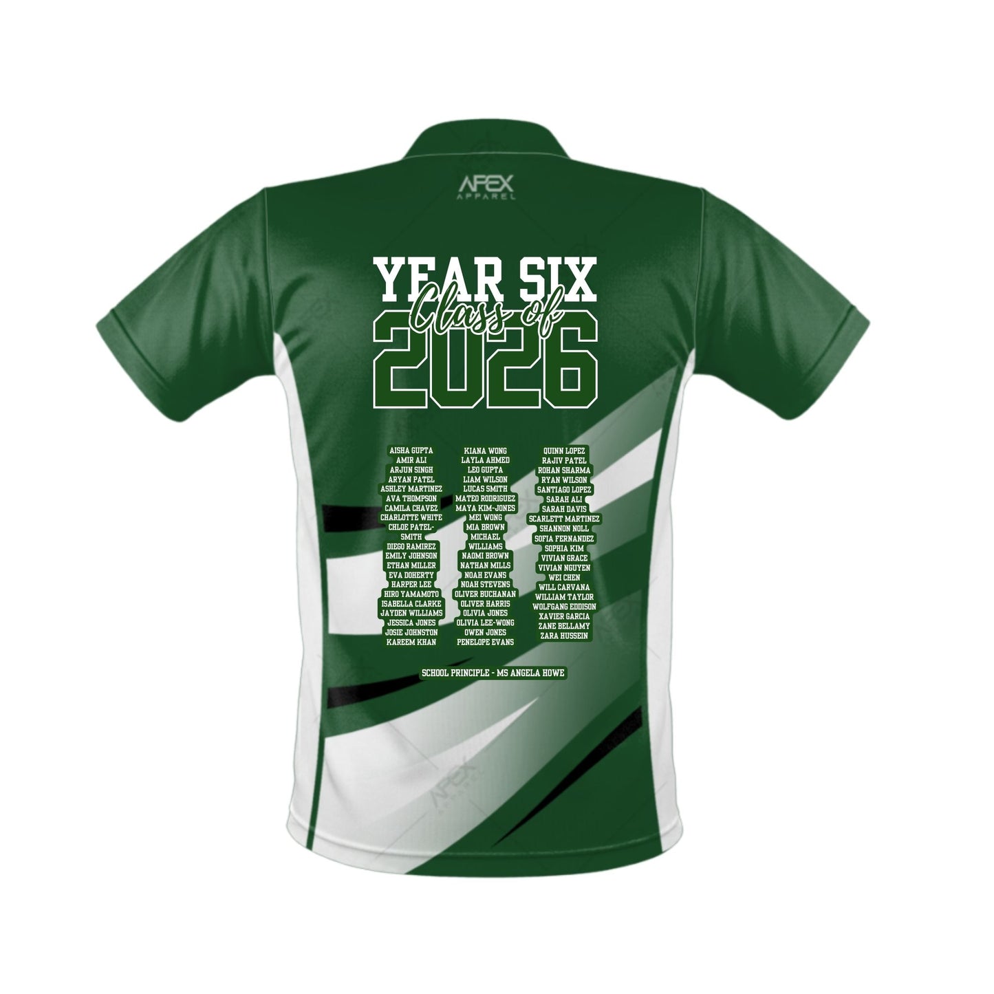 Custom Year 6 Leavers Polo Shirt - 008 - Design Online