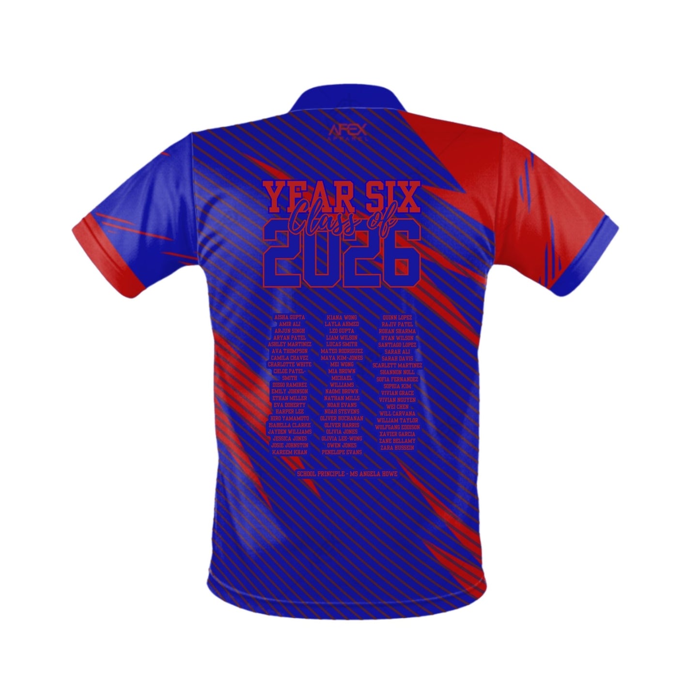 Custom Year 6 Leavers Polo Shirt - 010 - Design Online