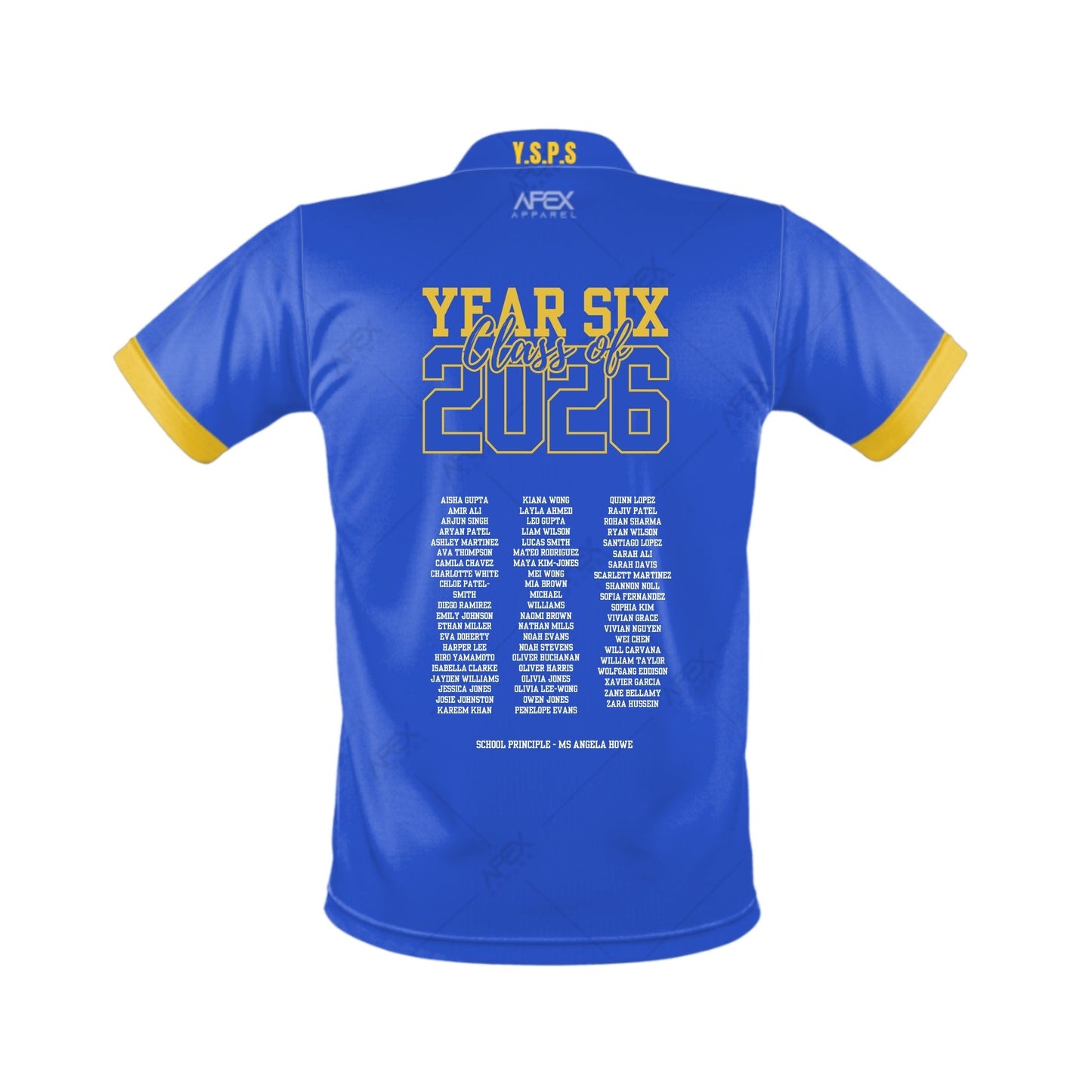 Custom Year 6 Leavers Polo Shirt - 011 - Design Online