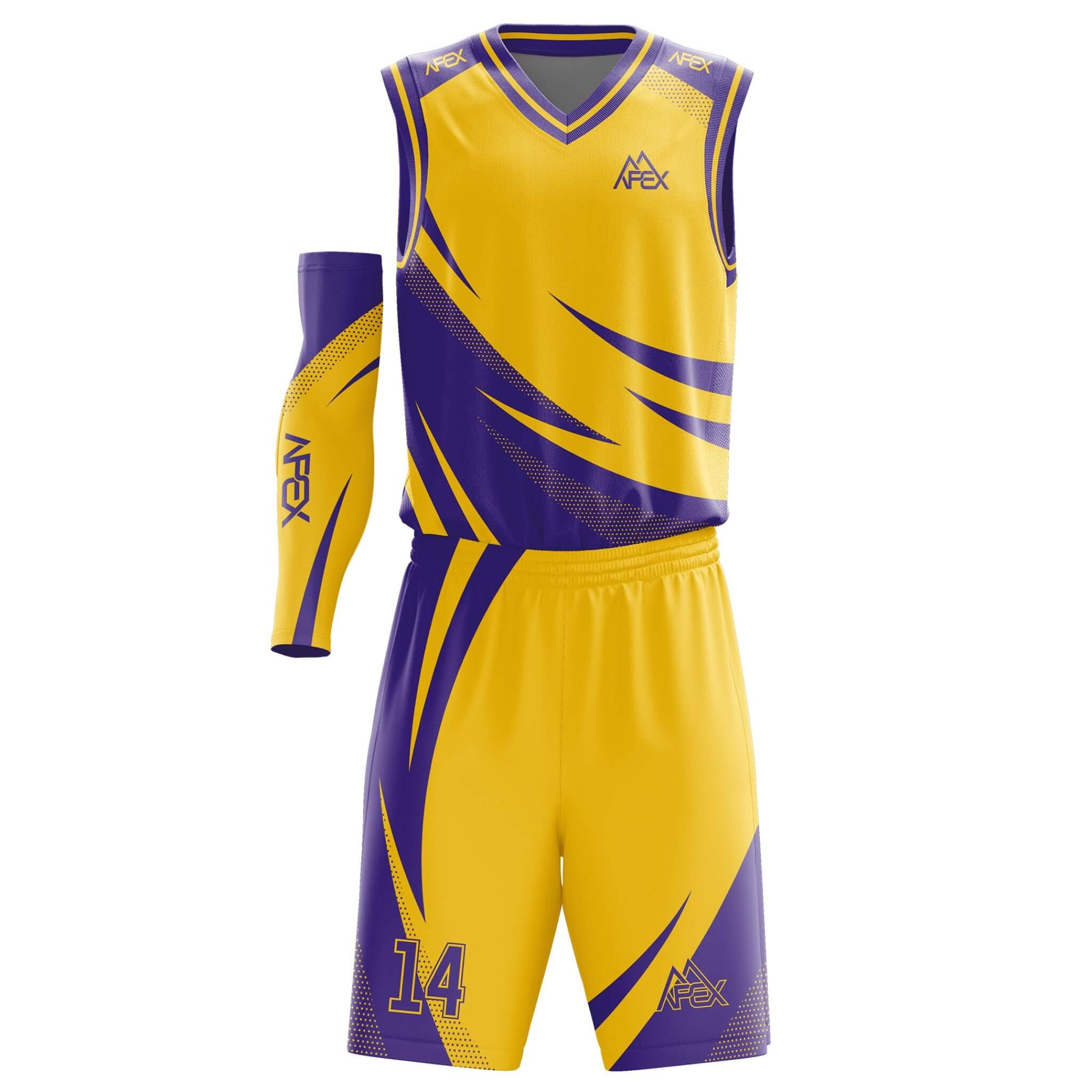 Custom Basketball Uniform Blaze – Apex Custom Apparel