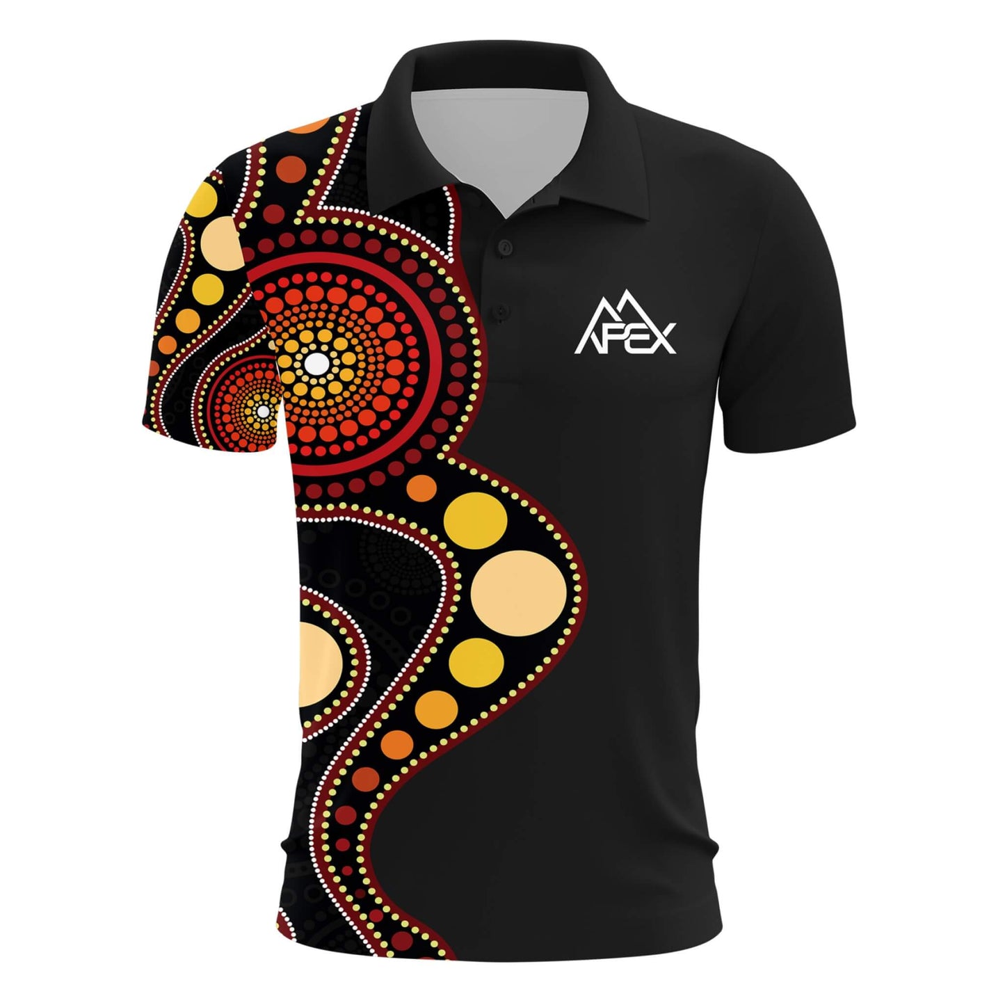 Custom Polo Shirt - Indigenous 009