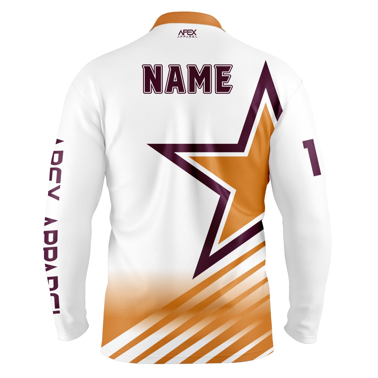 Sublimation Long Sleeve Polo 