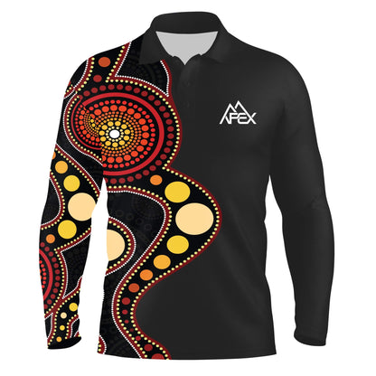 Custom Polo Shirt - Indigenous 009