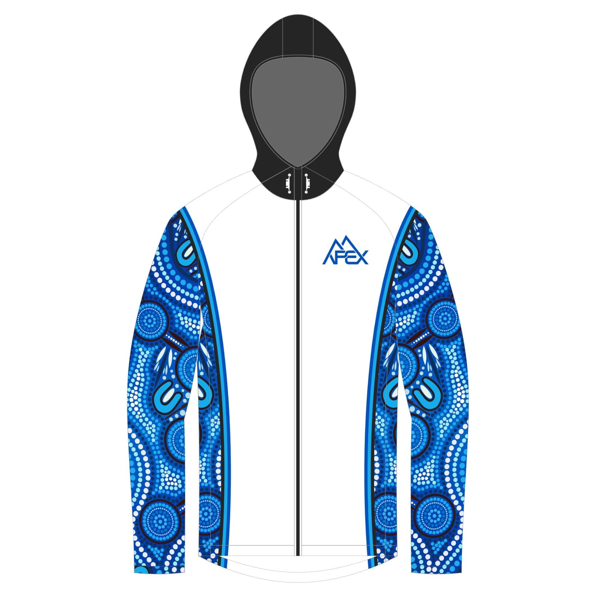 Custom Rain Jacket Indigenous 004 Custom Windbreaker – Apex
