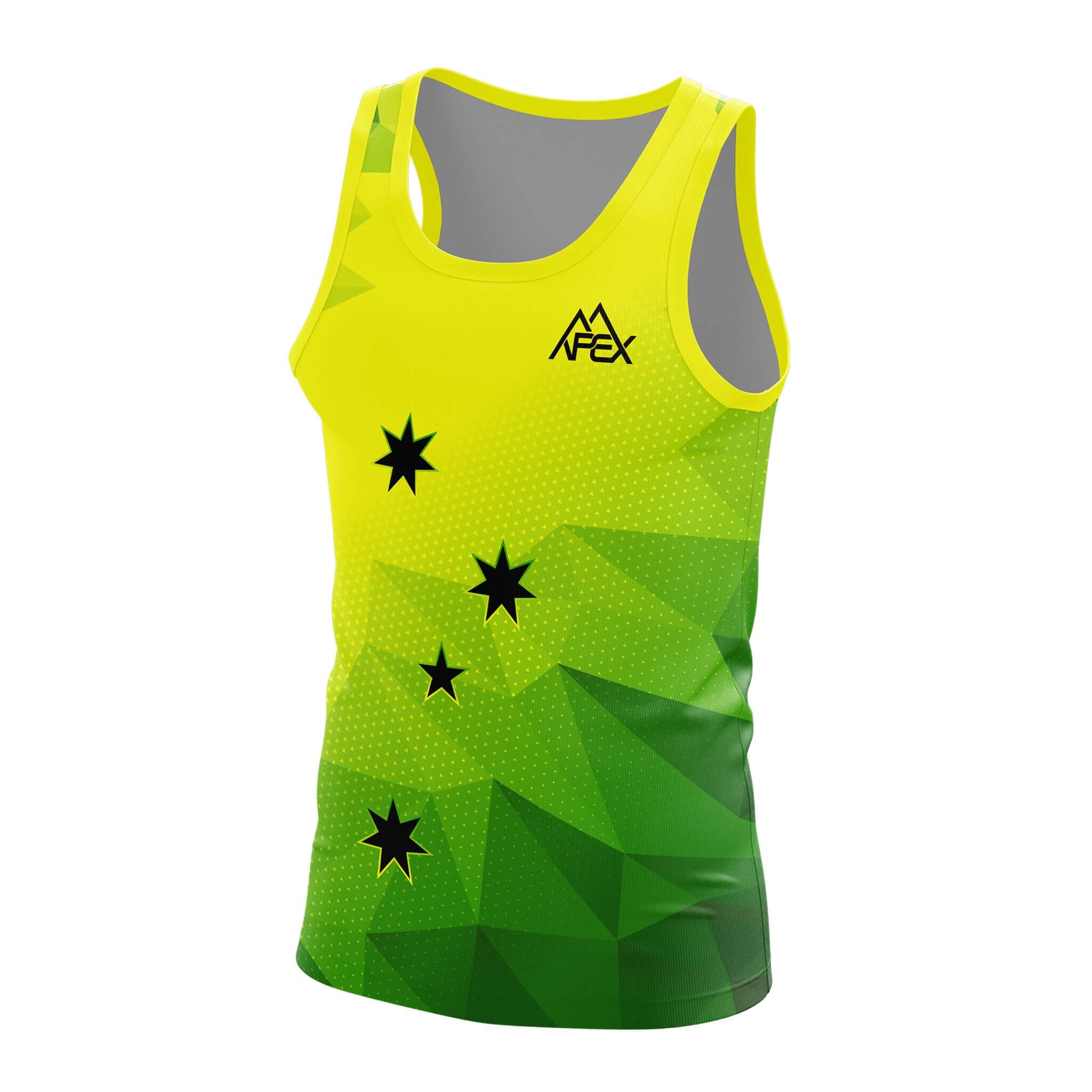 Custom Singlet Eon Oztag Singlets Apex Custom Apparel Custom singlet eon oztag singlets apex custom apparel