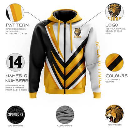 Custom Zip Hoodie - Agility