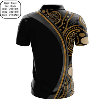 Indigenous 001 - Design Your Own Polo Shirt
