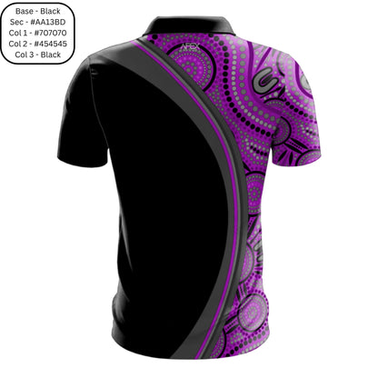 Indigenous 002 - Design Your Own Polo Shirt