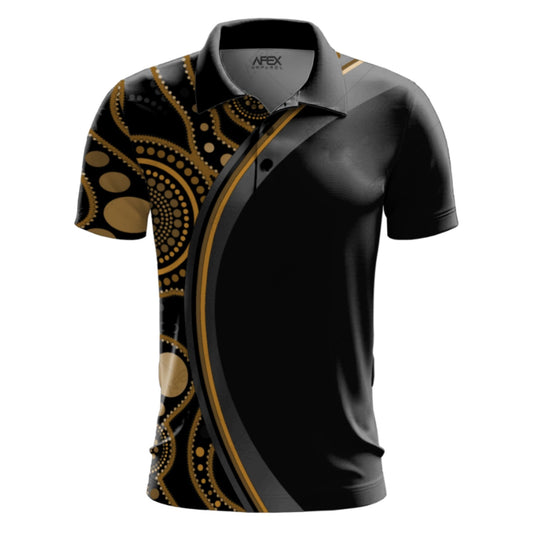 Indigenous 001 - Design Your Own Polo Shirt