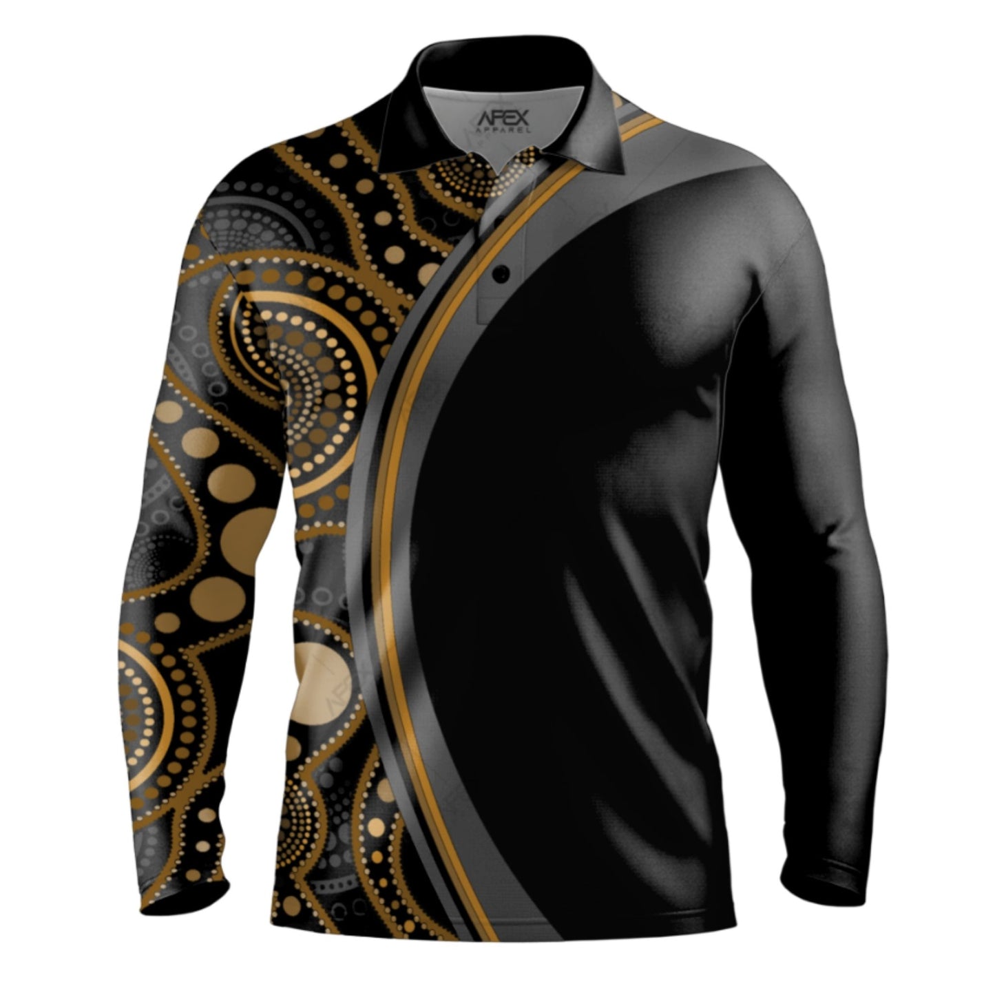 Indigenous 001 - Design Your Own Polo Shirt