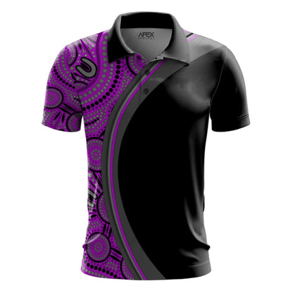 Indigenous 002 - Design Your Own Polo Shirt