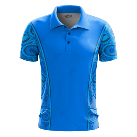 Indigenous 004 - Design Your Own Polo Shirt