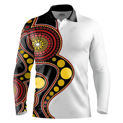 Indigenous 009 - Design Your Own Polo Shirt