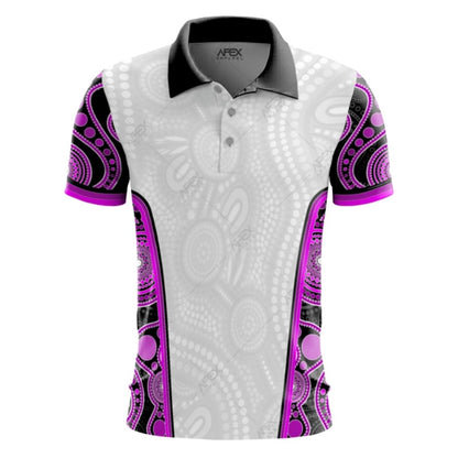 Indigenous 011 - Design Your Own Polo Shirt