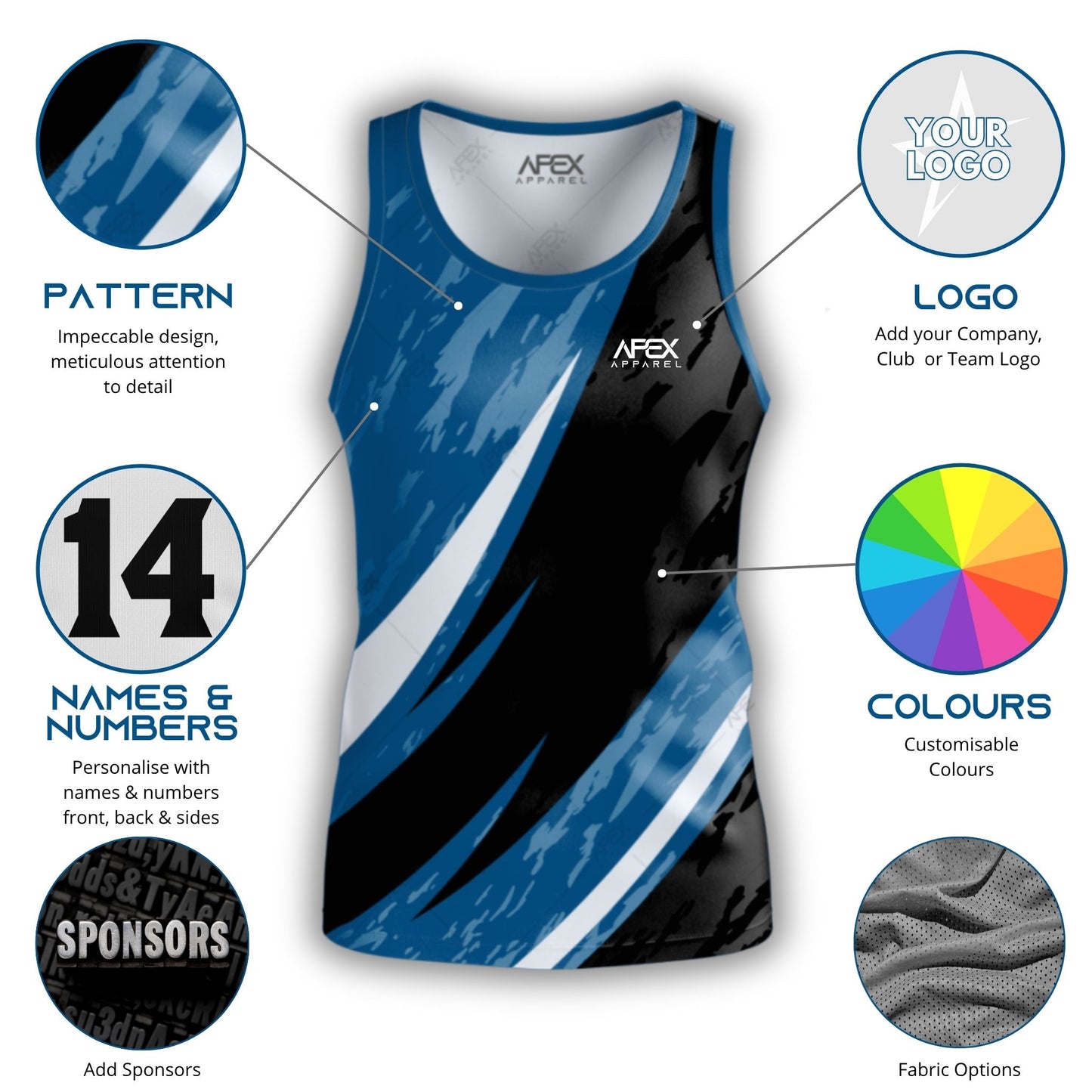 Blaze - Design Your Own Singlet