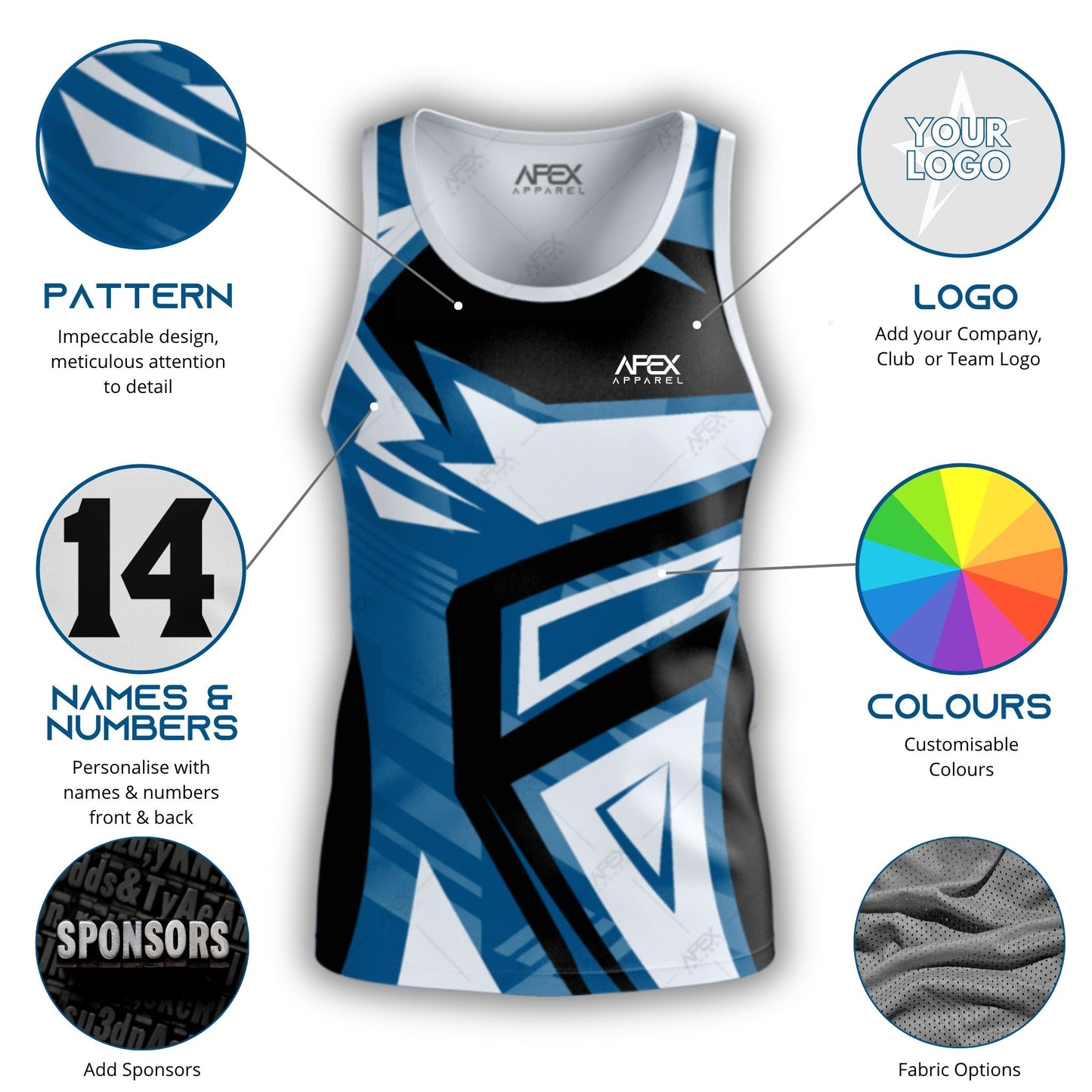 Fusion - Design Your Own Singlet